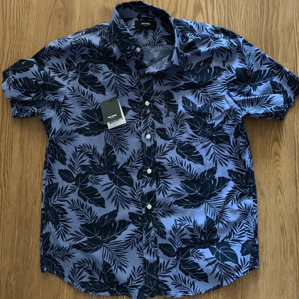 Jack Spade short sleeve button down